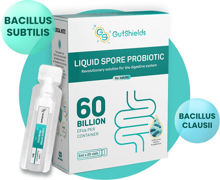 Gut Shields Liquid Spore Probiotic US